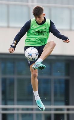 entrenamiento del real madrid