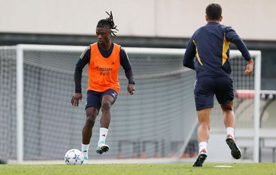 entrenamiento del real madrid