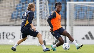 El Real Madrid prepara la visita a Braga