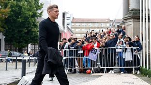 Así fue la llegada del Real Madrid a Braga