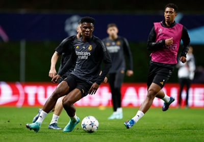 entrenamiento del real madrid