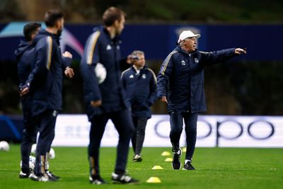 entrenamiento del real madrid