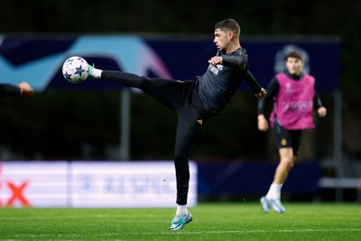 entrenamiento del real madrid