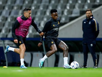 entrenamiento del real madrid