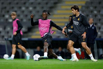 entrenamiento del real madrid