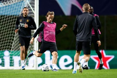entrenamiento del real madrid