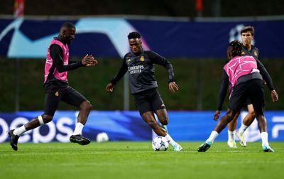 entrenamiento del real madrid