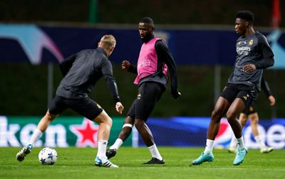 entrenamiento del real madrid