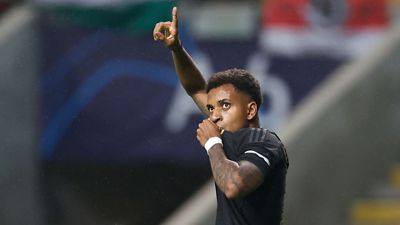 Rodrygo: “Estoy contento por marcar y por la victoria del equipo”