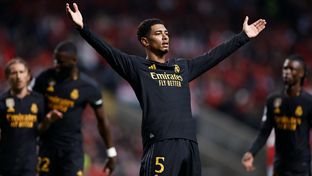 Bellingham marca en sus tres primeros partidos de Champions con el Real Madrid