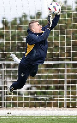 entrenamiento del real madrid