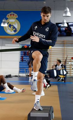 entrenamiento del real madrid