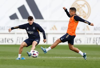entrenamiento del real madrid