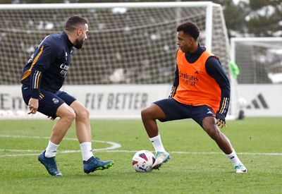 entrenamiento del real madrid