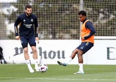 entrenamiento del real madrid