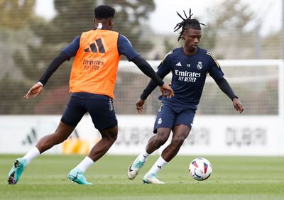entrenamiento del real madrid
