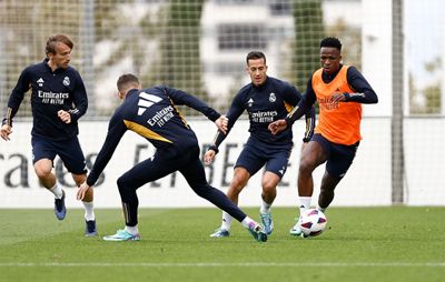 entrenamiento del real madrid