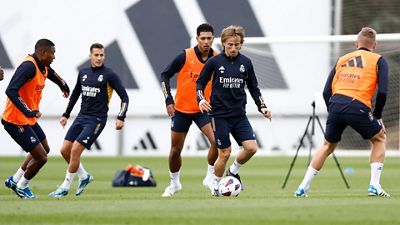 Último entrenamiento antes del Clásico