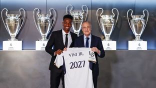 Communiqué Officiel : Vini Jr., prolongé jusqu'en 2027