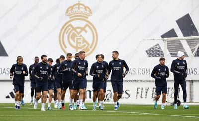 entrenamiento del real madrid