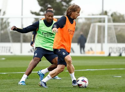 entrenamiento del real madrid