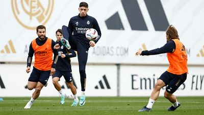 L'équipe prépare le match contre le Rayo Vallecano