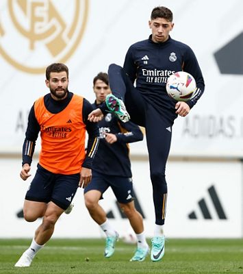 entrenamiento del real madrid