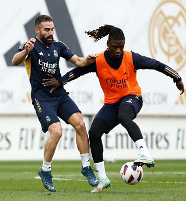 entrenamiento del real madrid