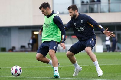 entrenamiento del real madrid