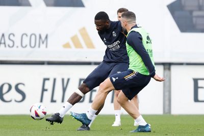 entrenamiento del real madrid