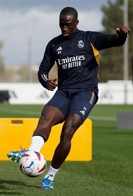 entrenamiento del real madrid