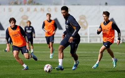 entrenamiento del real madrid