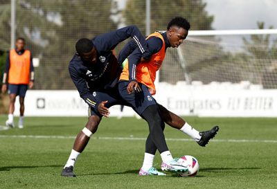 entrenamiento del real madrid