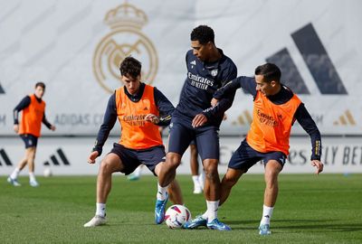 entrenamiento del real madrid