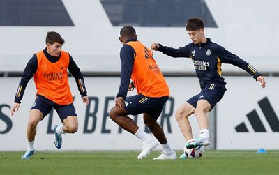 entrenamiento del real madrid