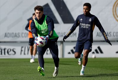 entrenamiento del real madrid