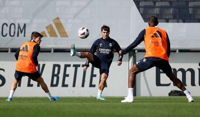 entrenamiento del real madrid