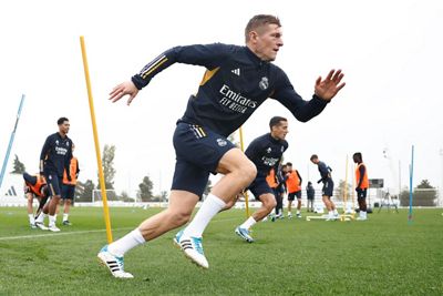 entrenamiento del real madrid