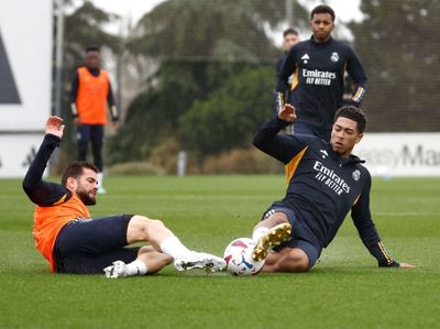 entrenamiento del real madrid