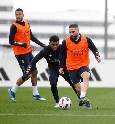 entrenamiento del real madrid