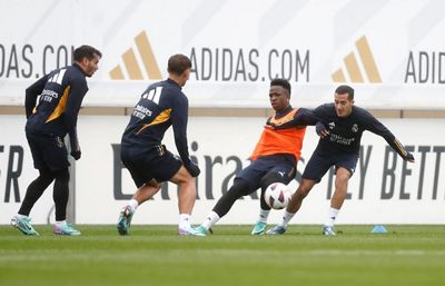 entrenamiento del real madrid