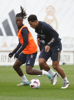 entrenamiento del real madrid
