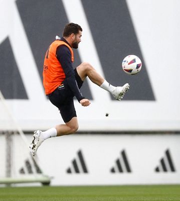entrenamiento del real madrid