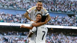 Real Madrid back at the Santiago Bernabeu