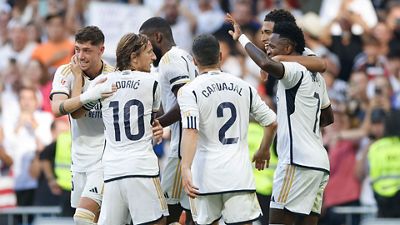Once inicial del Real Madrid contra el Rayo Vallecano