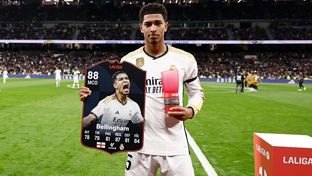 Bellingham awarded LaLiga's best player trophy for October