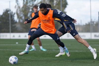 entrenamiento del real madrid