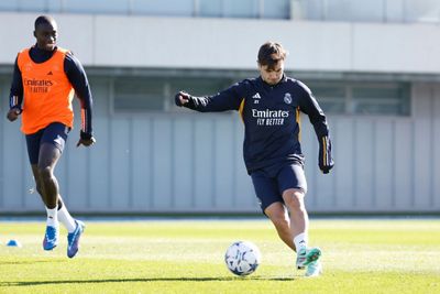 entrenamiento del real madrid