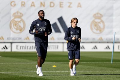 entrenamiento del real madrid