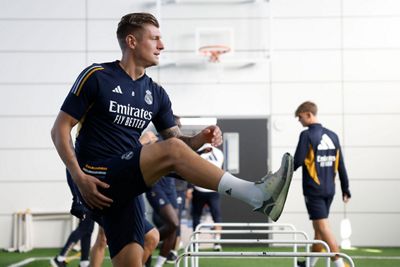 entrenamiento del real madrid